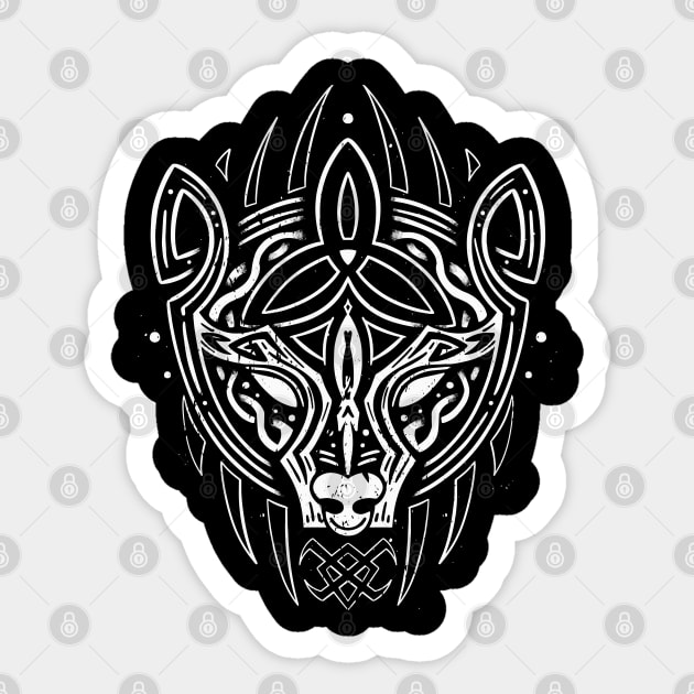 Odin's Mighty Bear Sticker by Life2LiveDesign